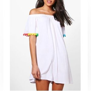 New White Beach Coverup